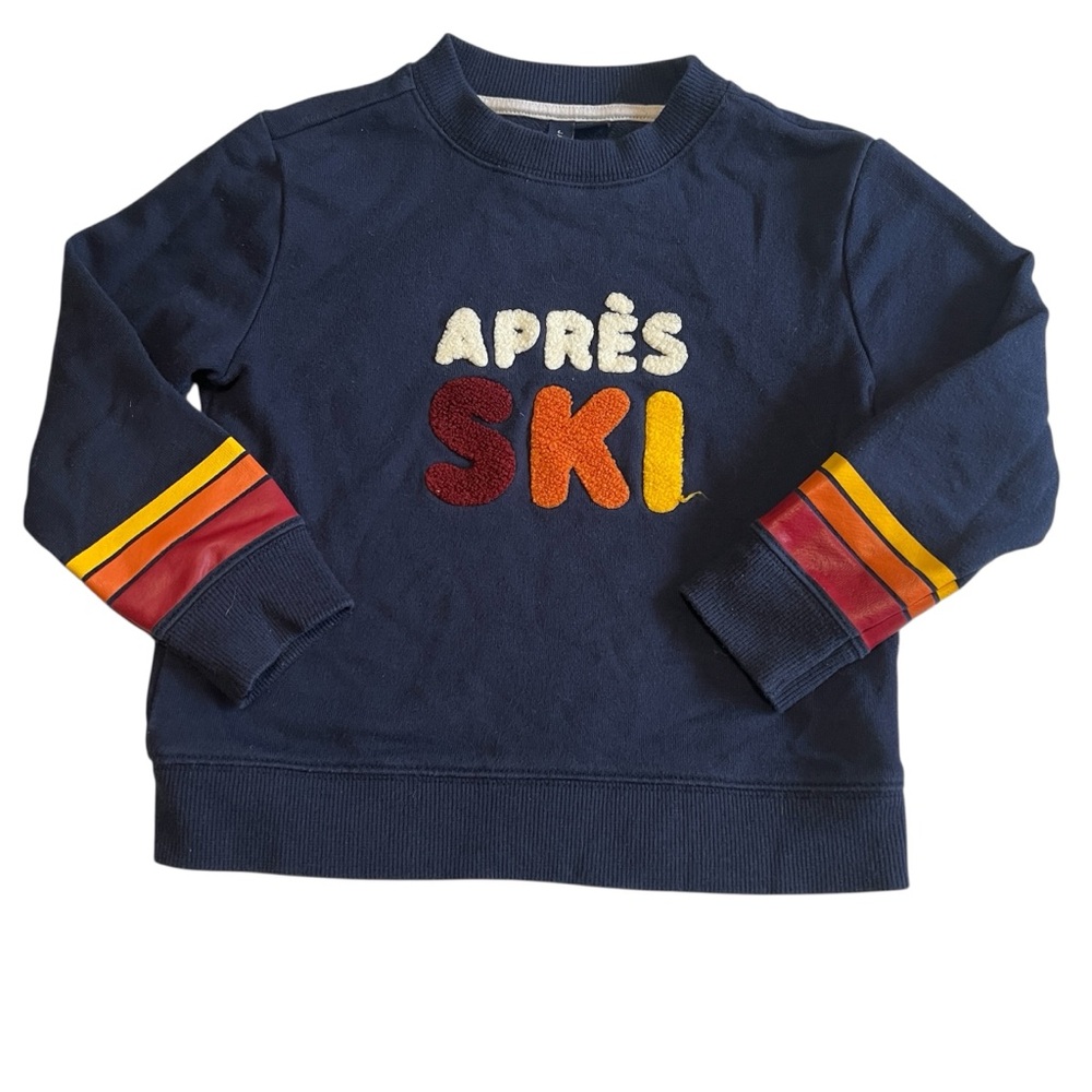 Janie and Jack Navy Après Ski Sweatshirt